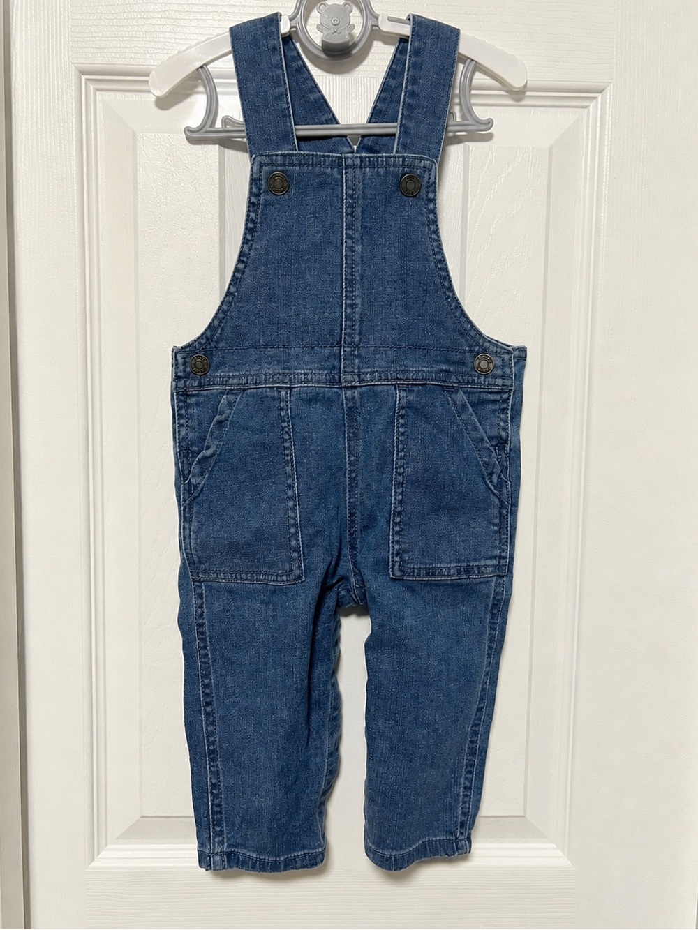 Carter’s Baby Boy Denim Overalls Wash Medium Blue 12 Months 12M NWOT